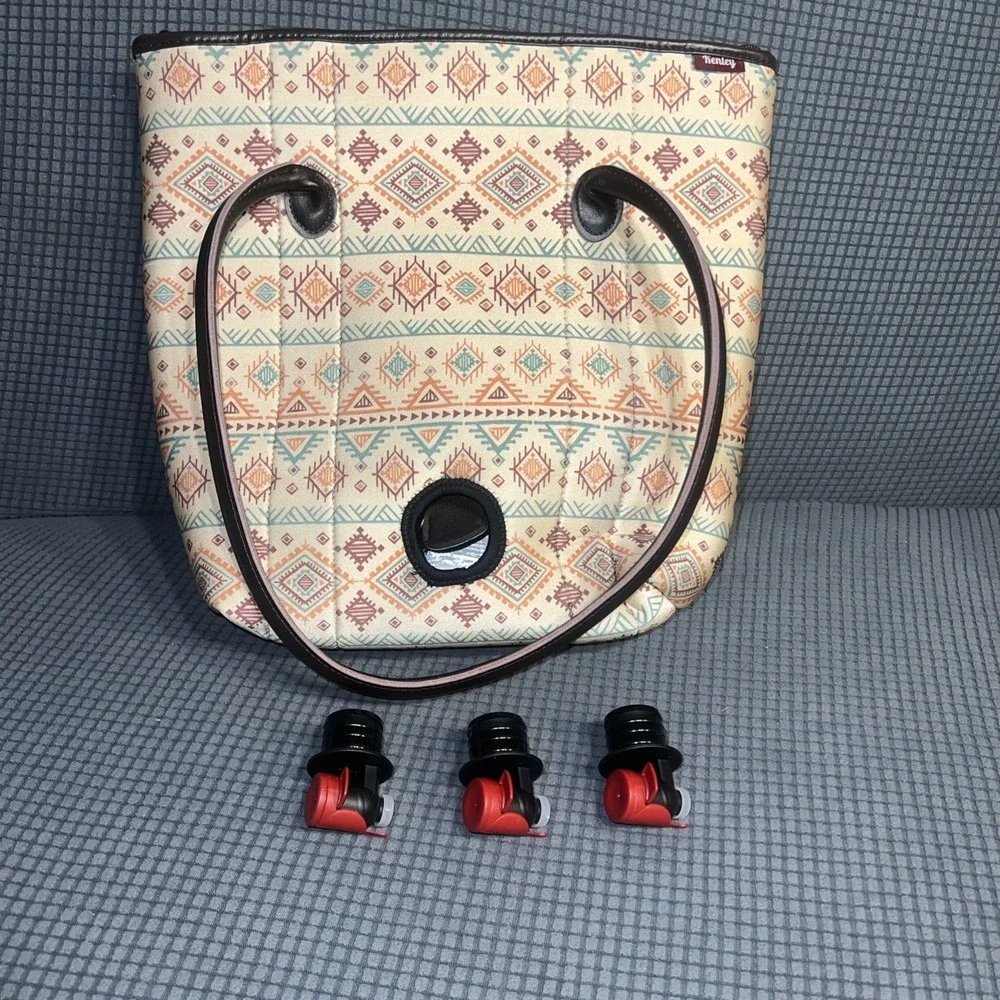 Wine Dispenser Tote With‎ 3 Dispensers Bags Kenley